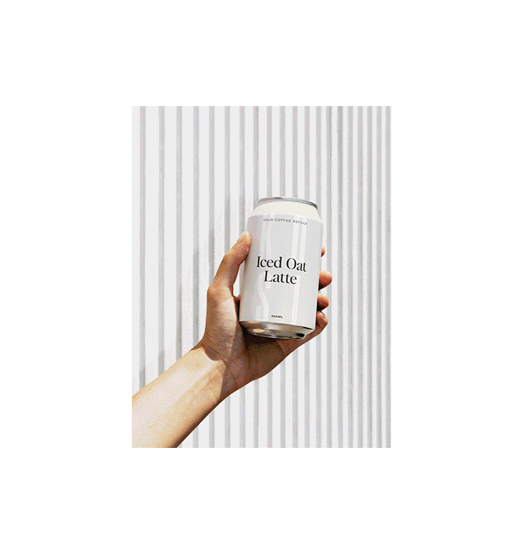 A rotating image of some of the brand work created by Saevil Row