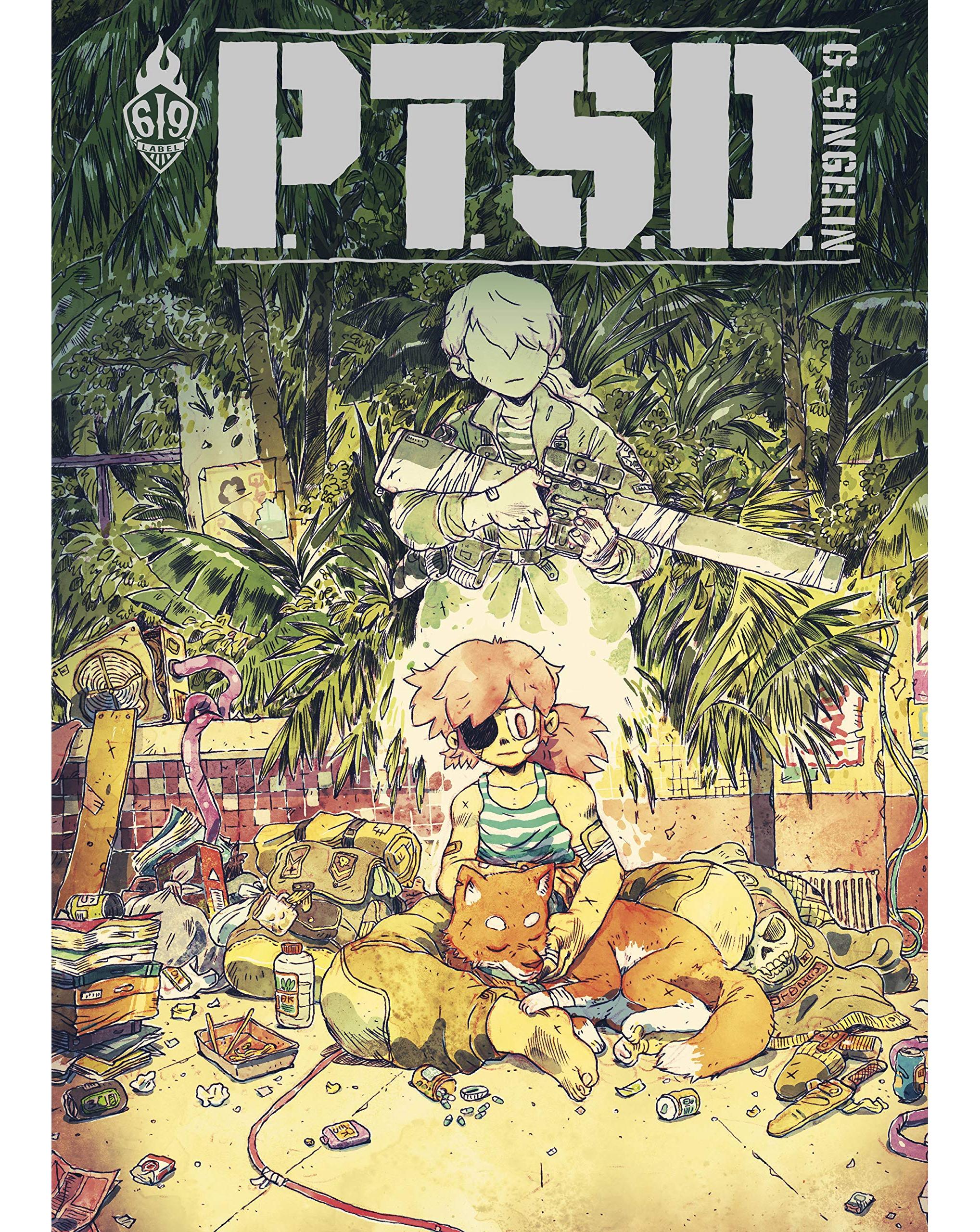 Couverture de la B.D : P.T.S.D