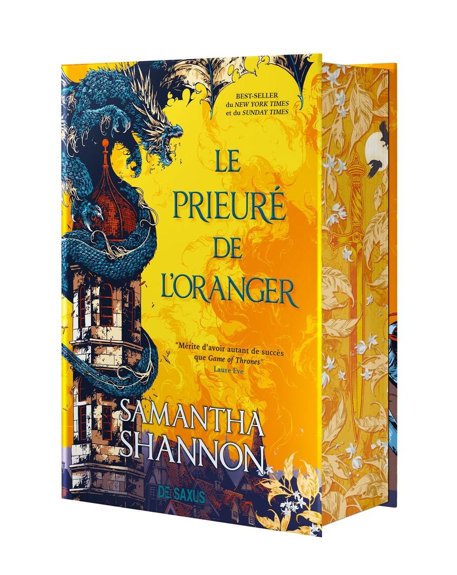 Couverture du livre : Le prieuré de l'oranger