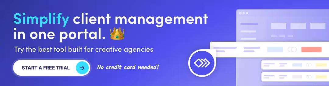 simplify client management in one portal -  a tool built for creative agencies by manyrequests