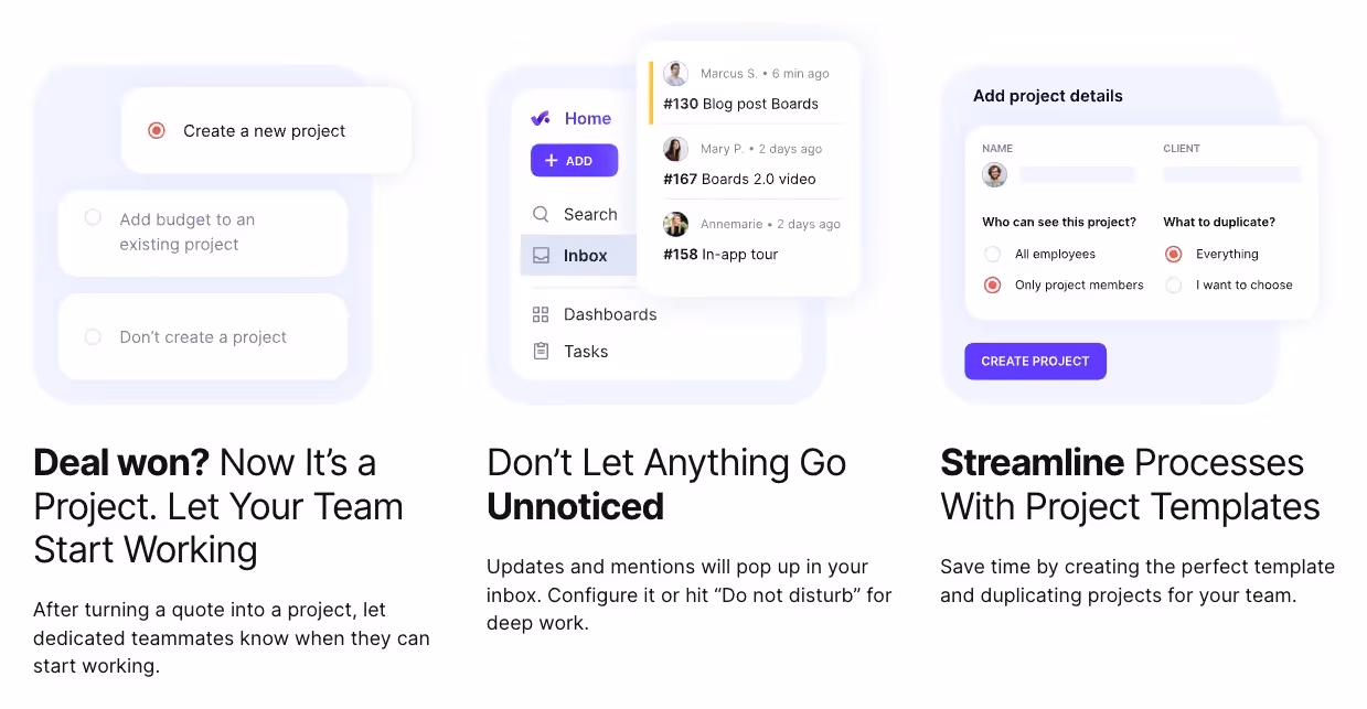 productive io project management tool suite for creative agencies