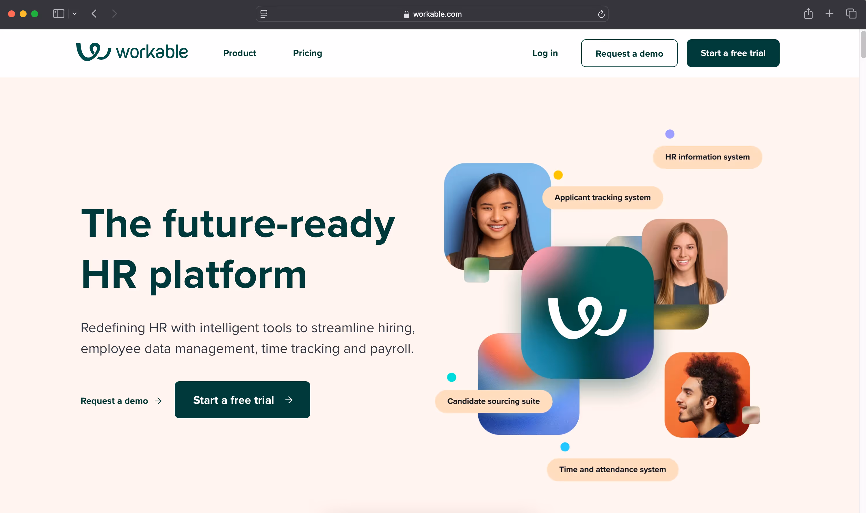 workable - one of the best agency management software for recruiting and staffing