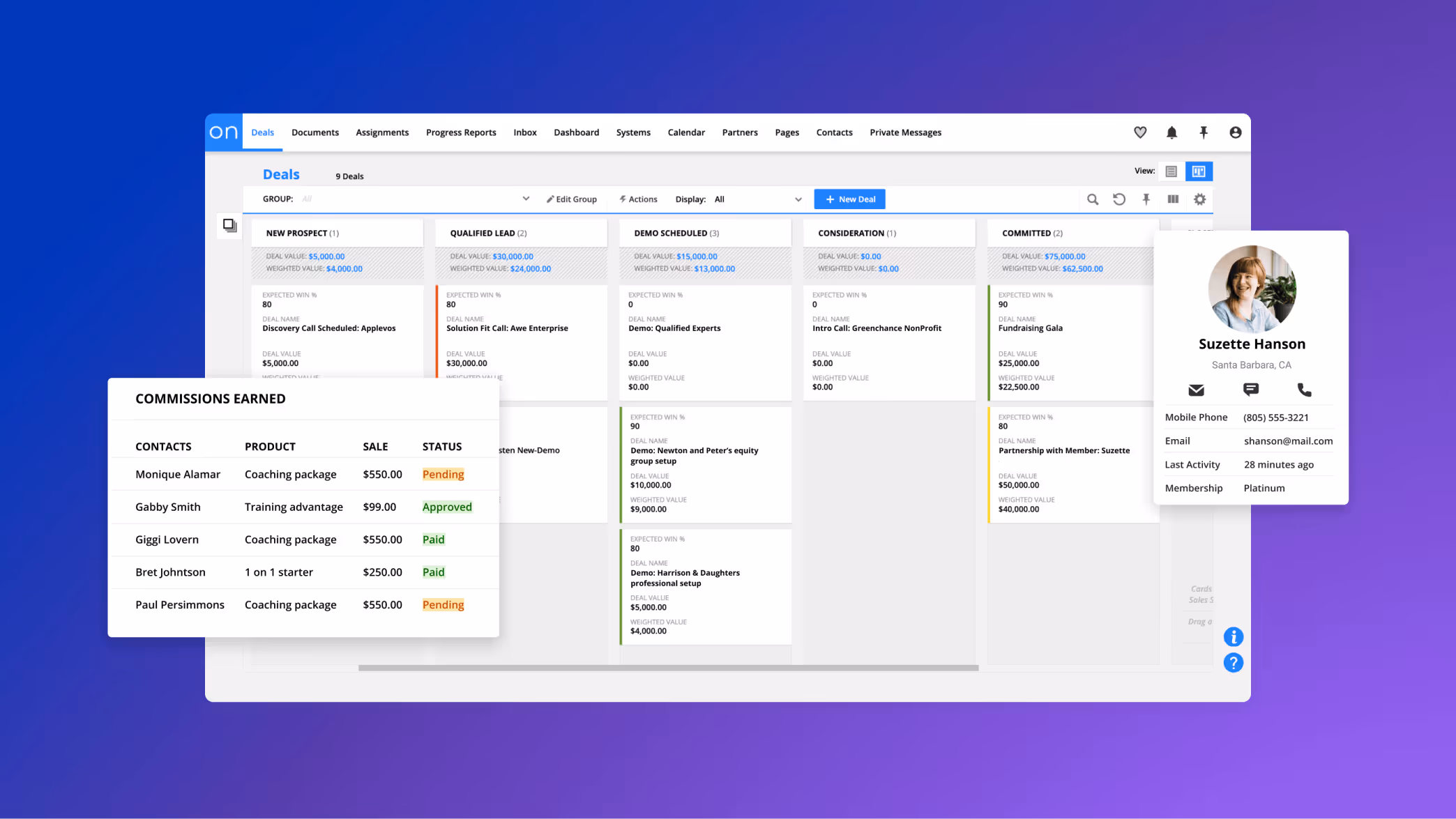 ontraport - one of the top small business database softwares for creative agencies by manyrequests