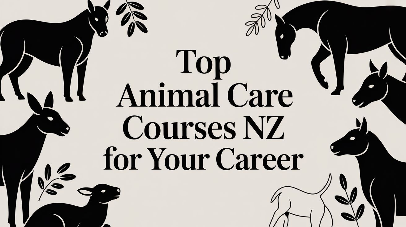 Top Animal Care Courses NZ for Your Career
