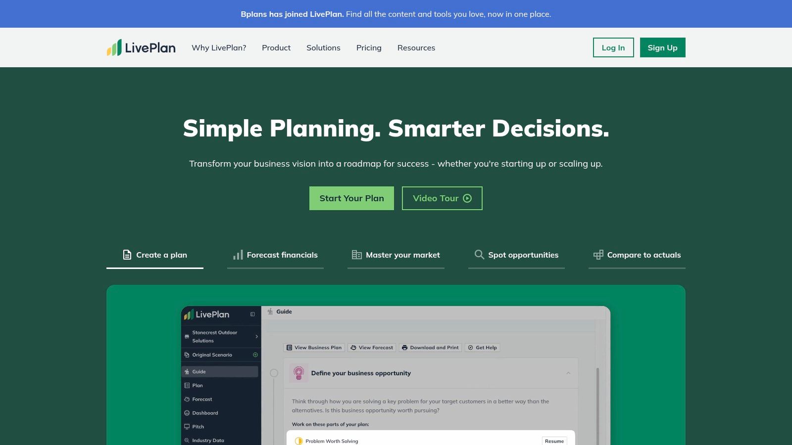 Bplans (by Palo Alto Software)