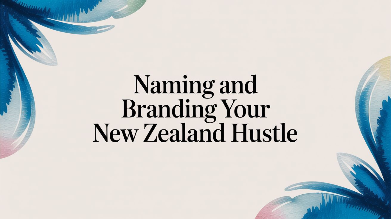 Naming and Branding Your New Zealand Hustle