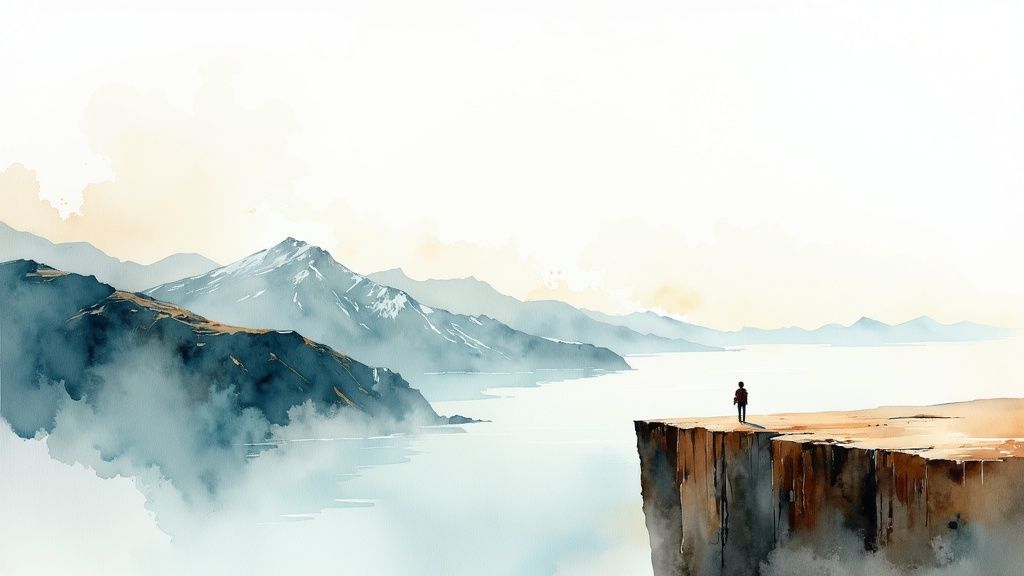 A person's face shown in a tight close-up shot, with dramatic lighting highlighting their emotional expression.