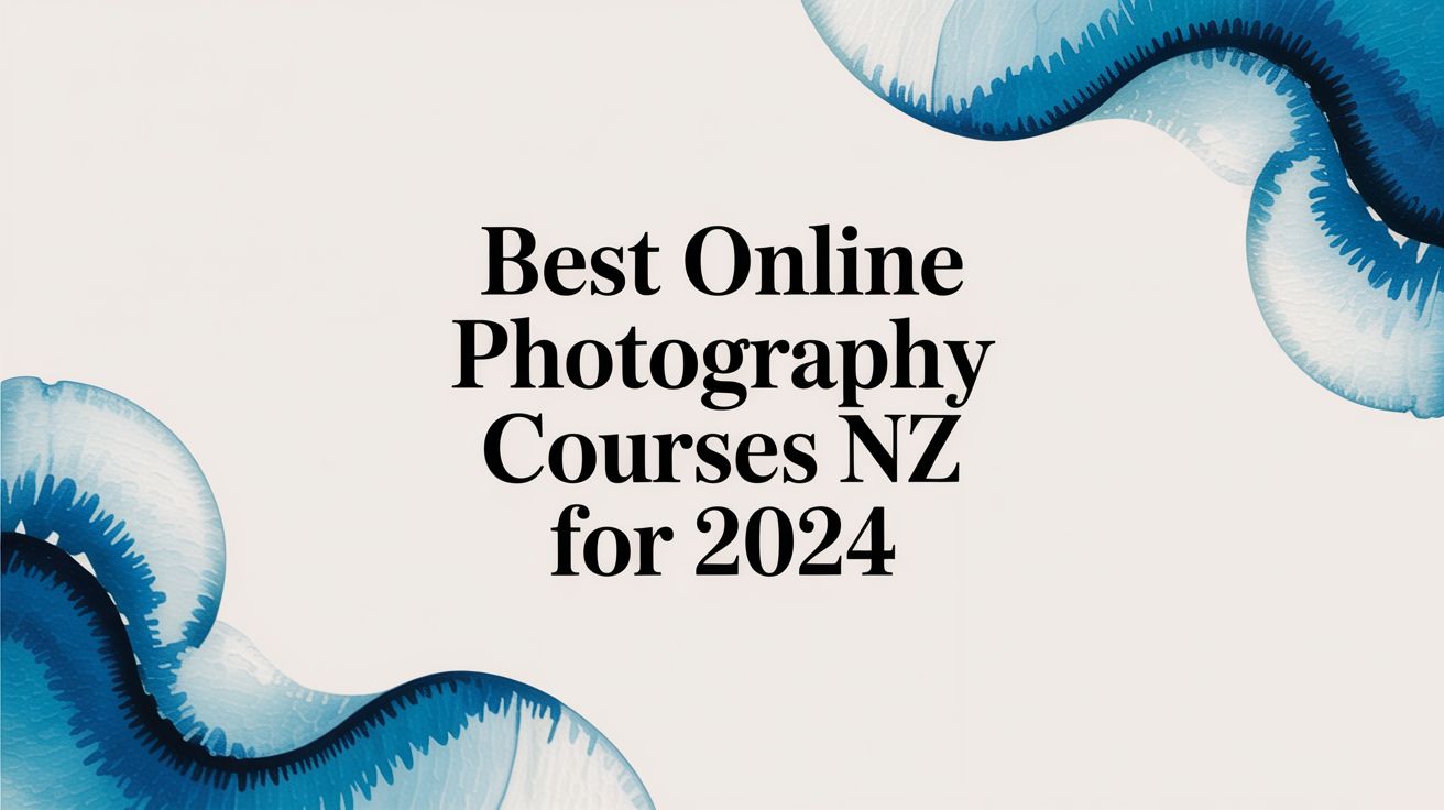 Best Online Photography Courses NZ for 2024