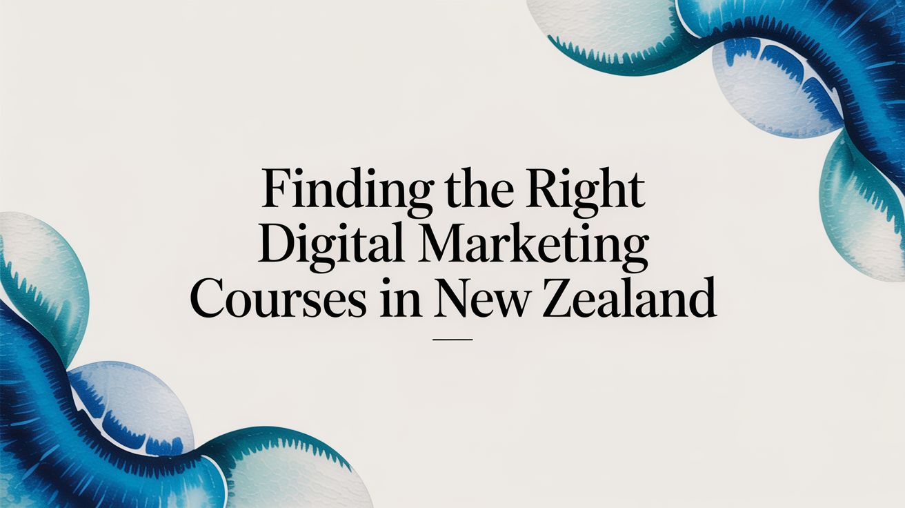 Finding the Right Digital marketing courses in New Zealand
