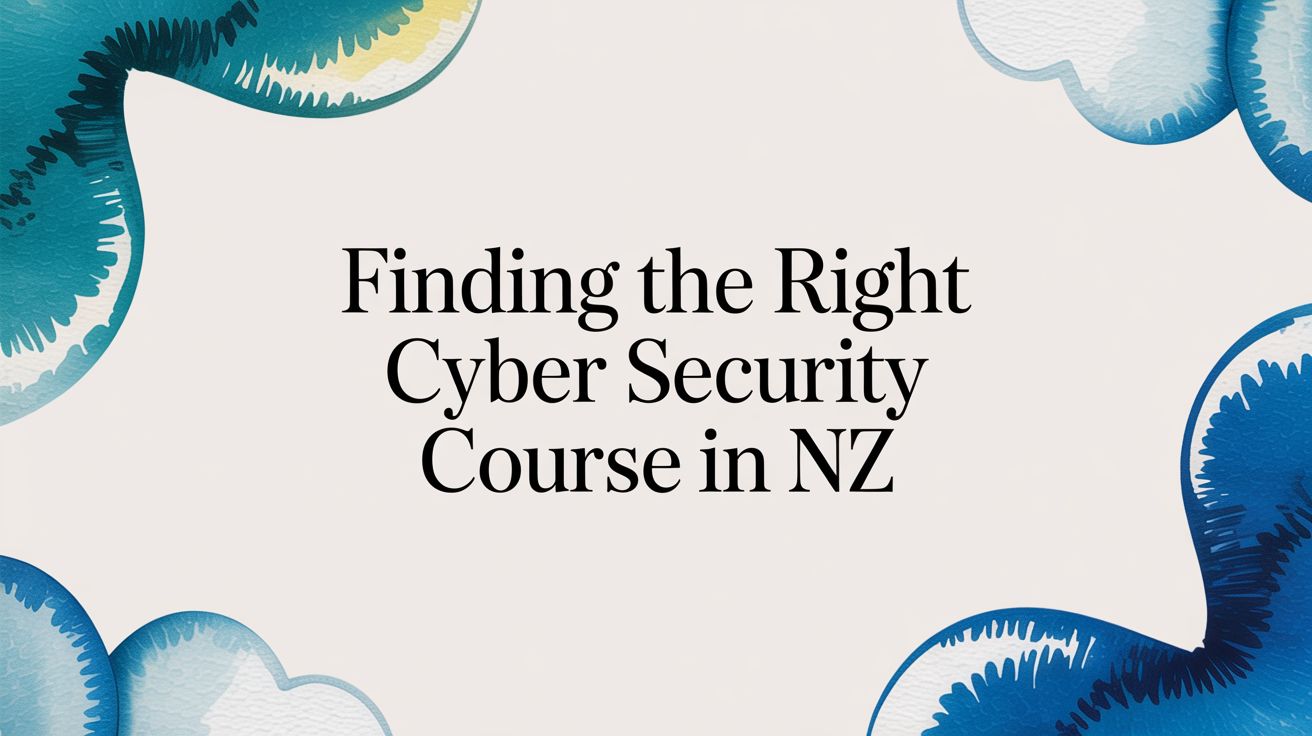 Finding the Right Cyber Security Course in NZ