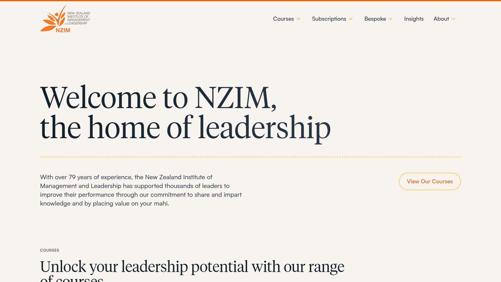 New Zealand Institute of Management & Leadership (NZIM)