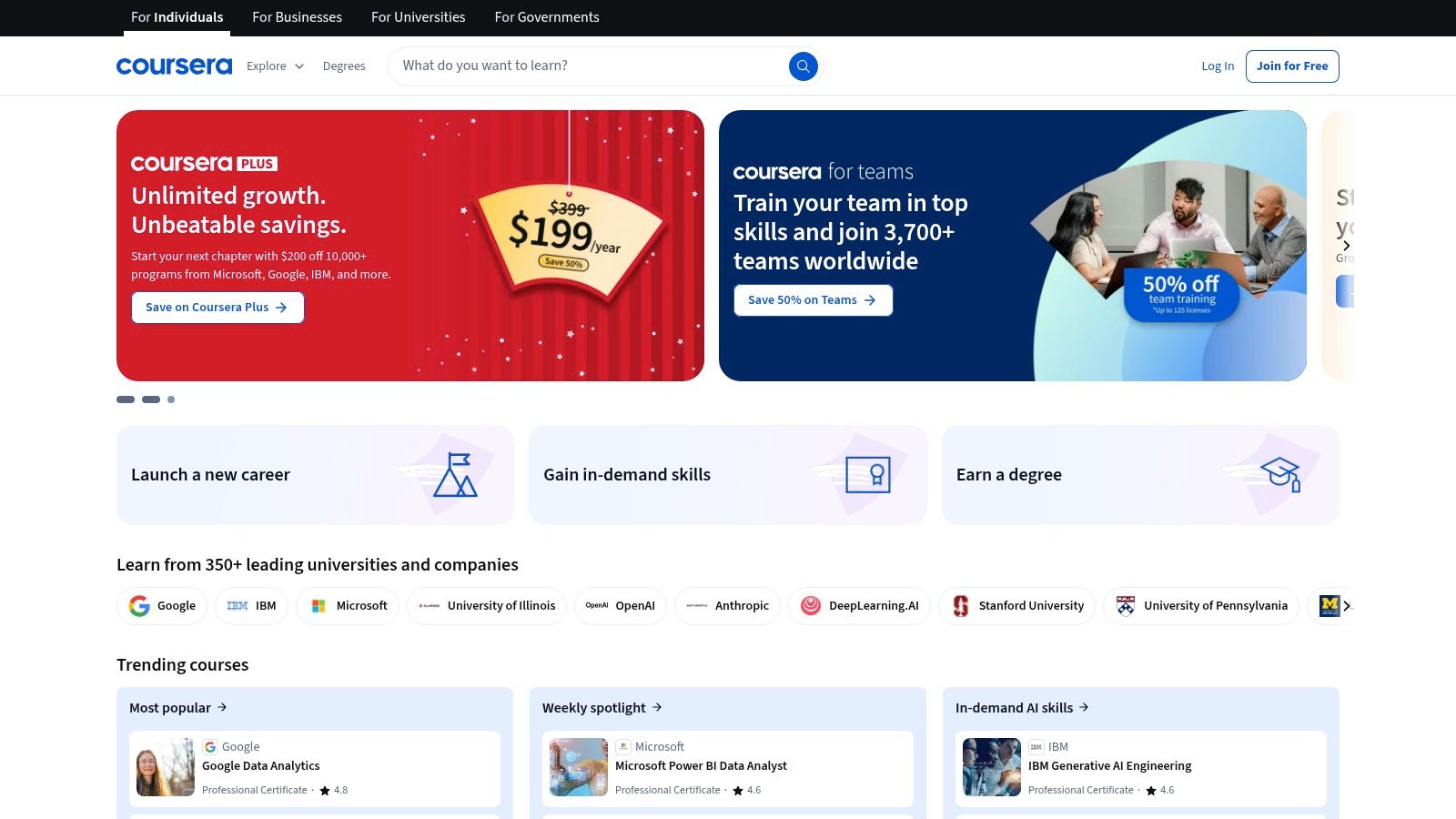 Coursera – Business Management Courses, Specializations and Certificates