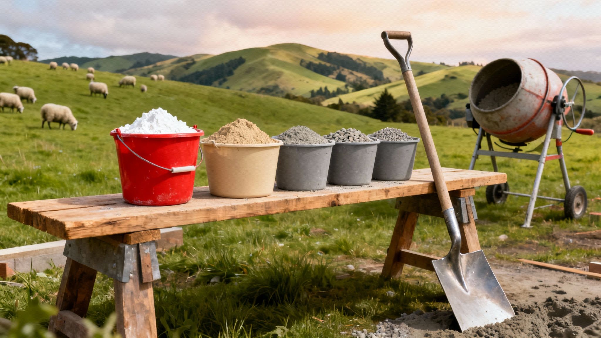 A Kiwi's Guide to the Perfect Mixing Concrete Ratio