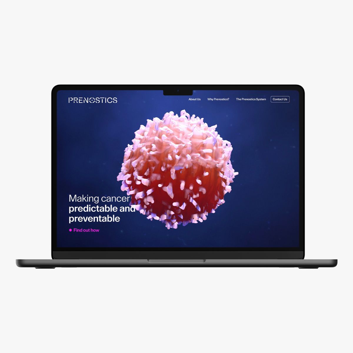 Prenostics Rebranded and Redesigned Website