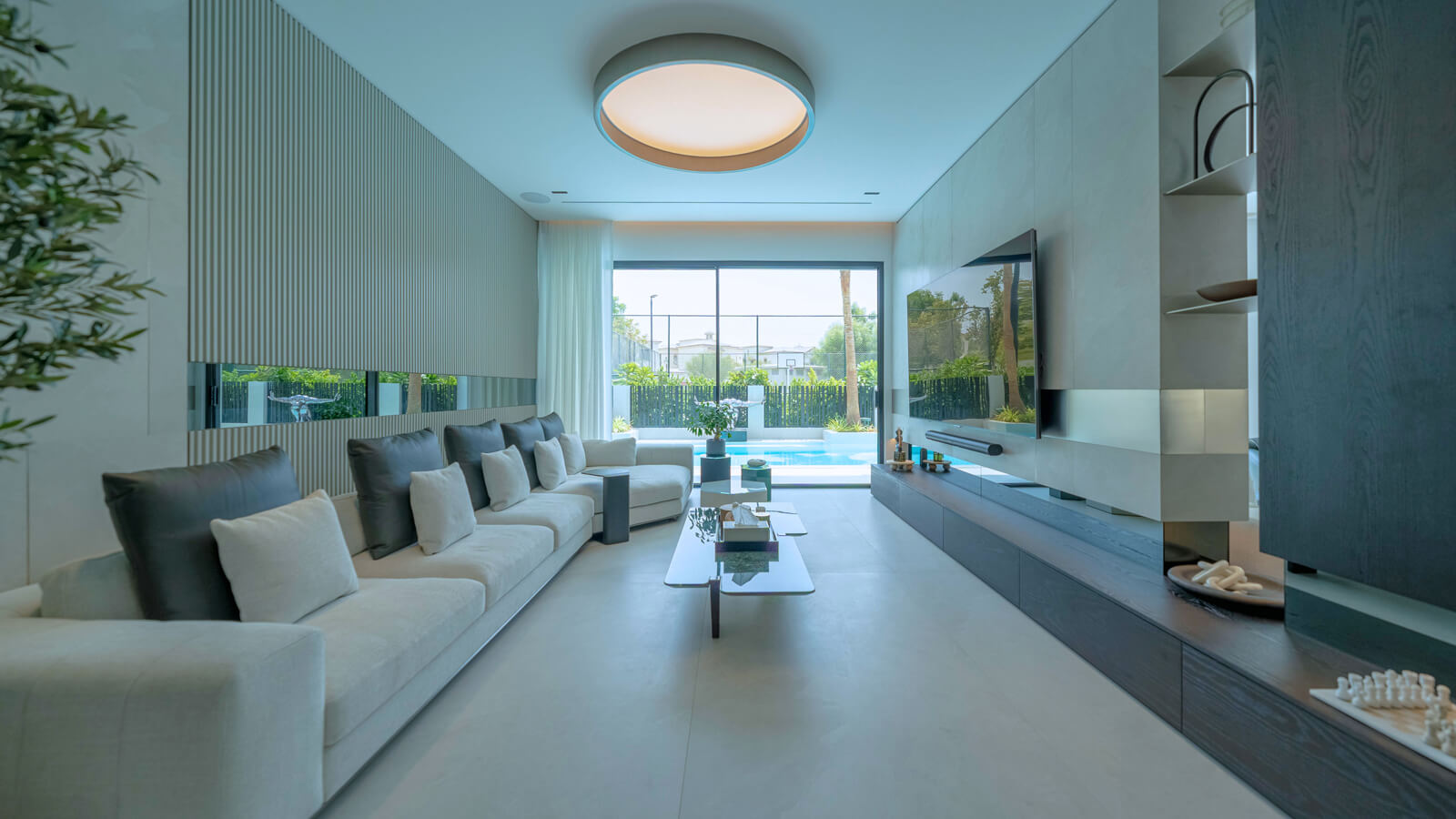 Integrated bar space