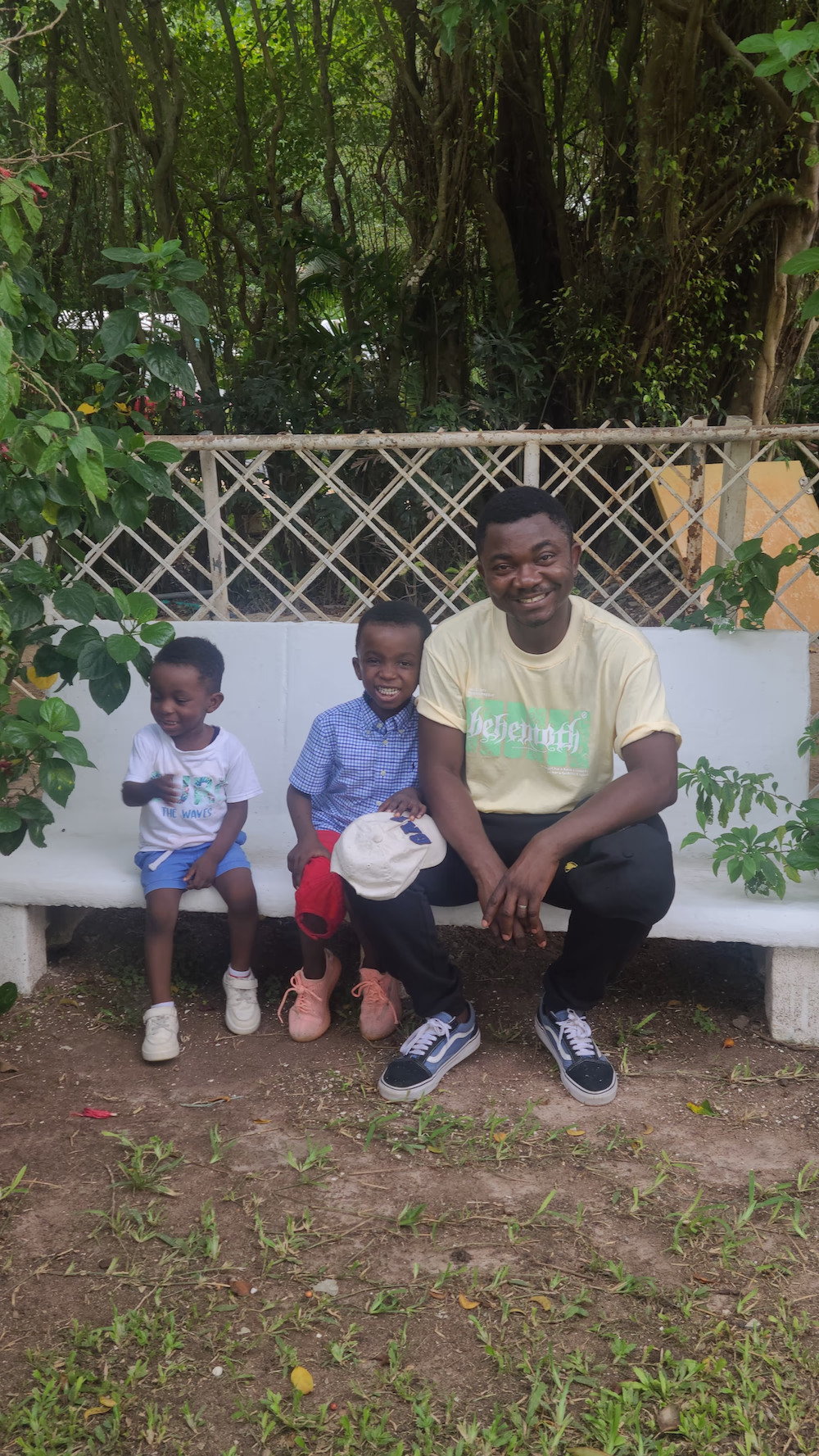 Spending time with the family. My wife was the cameraperson