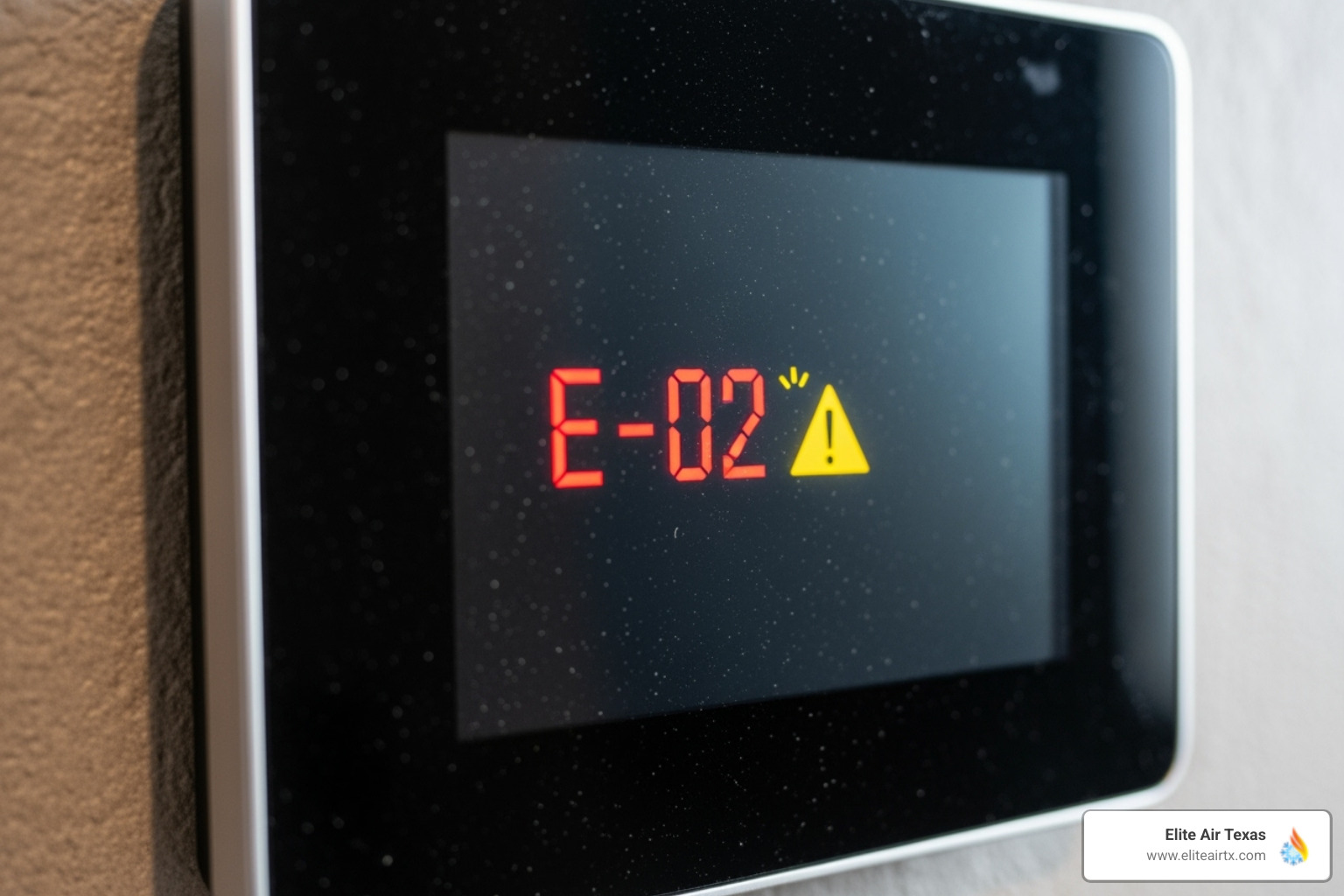 thermostat error - Professional HVAC service