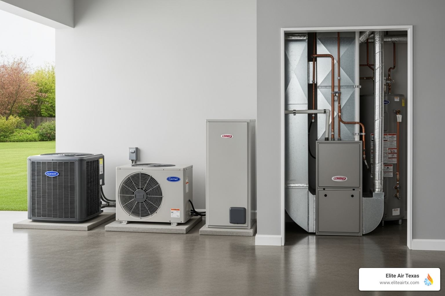 different HVAC system types - Professional HVAC service