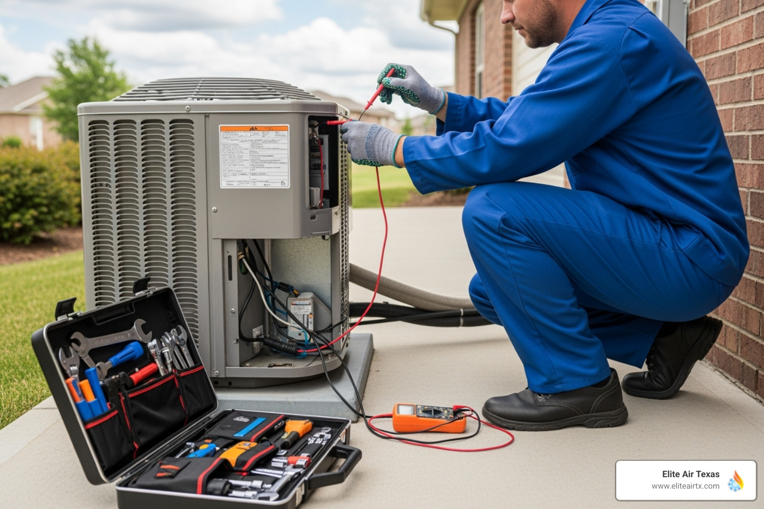 an AC thermostat displaying an error - air conditioner fixing