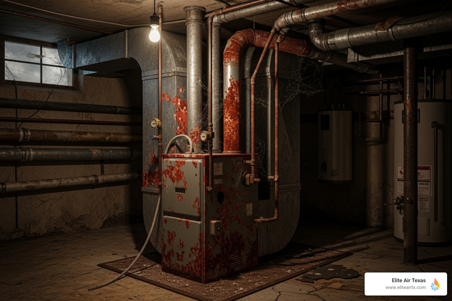 old, rusty furnace - furnace installation mckinney tx old, rusty furnace - furnace installation mckinney tx