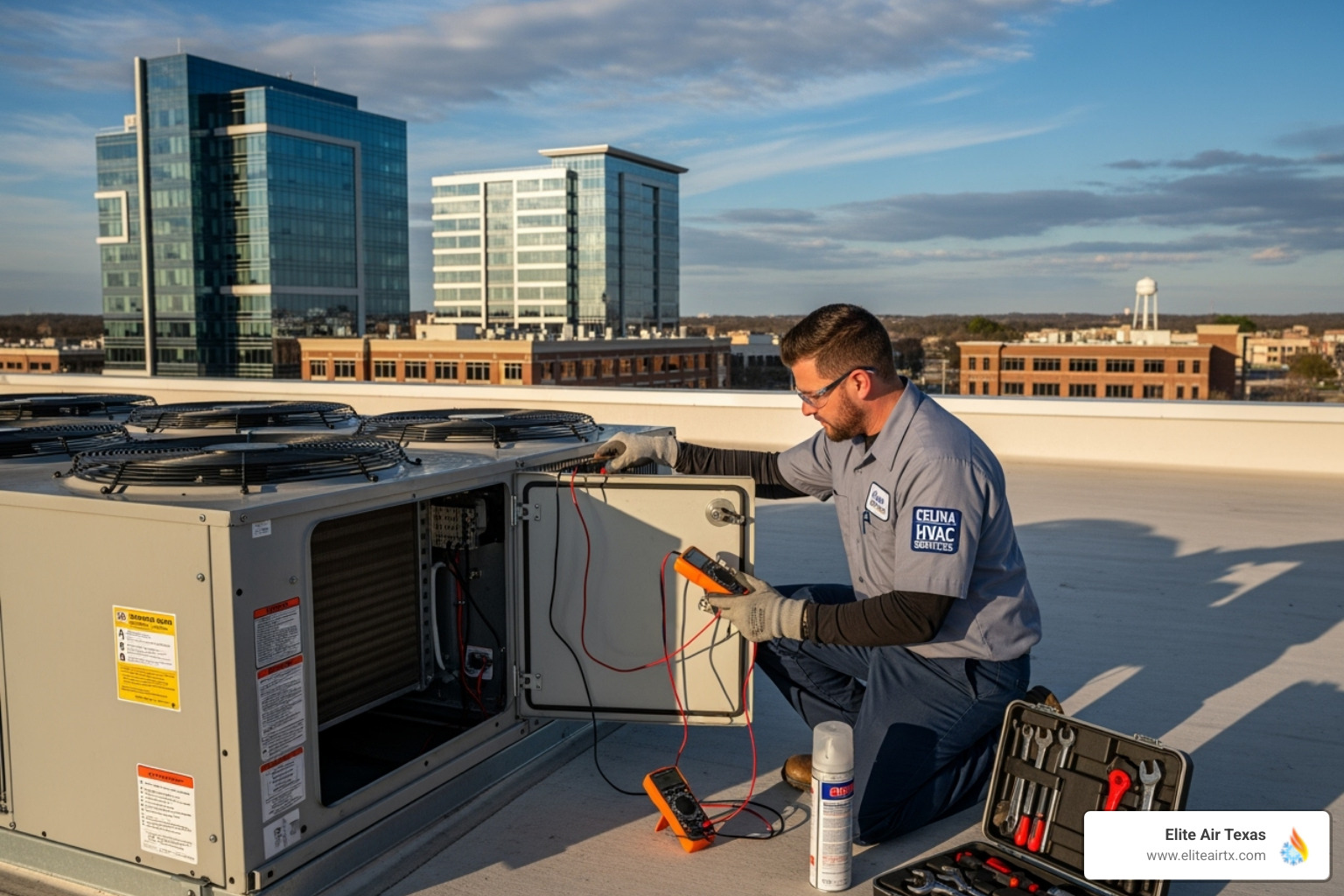 Calendar with spring and fall seasons highlighted - commercial hvac maintenance celina