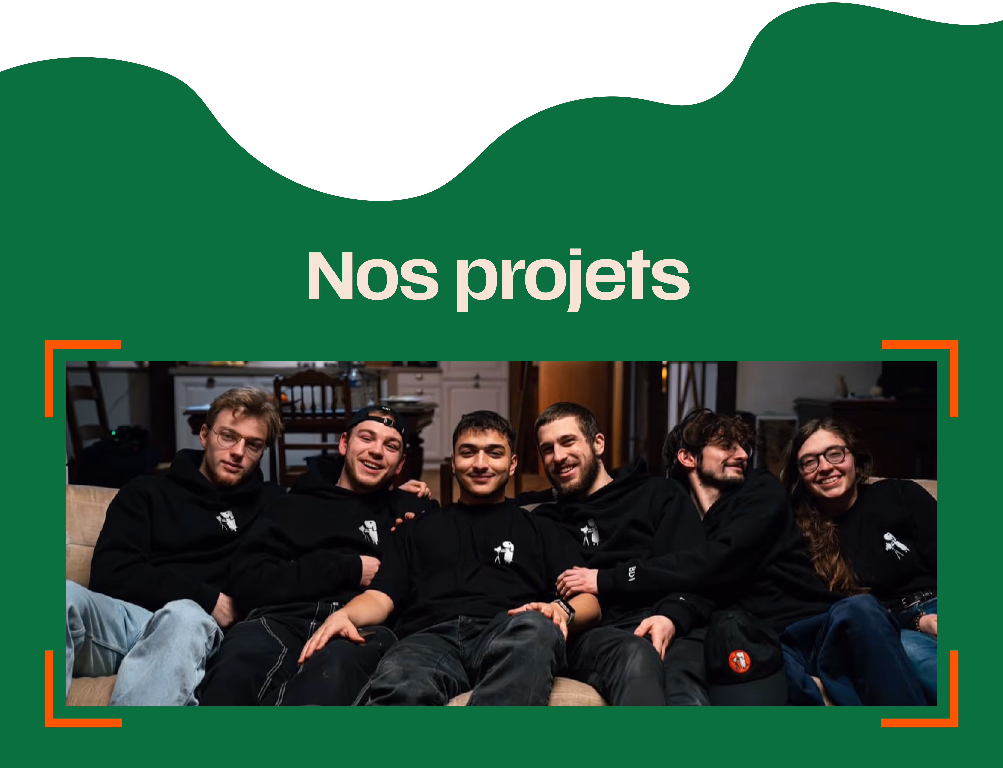 Bandeau qui présente l'équipe de BDI