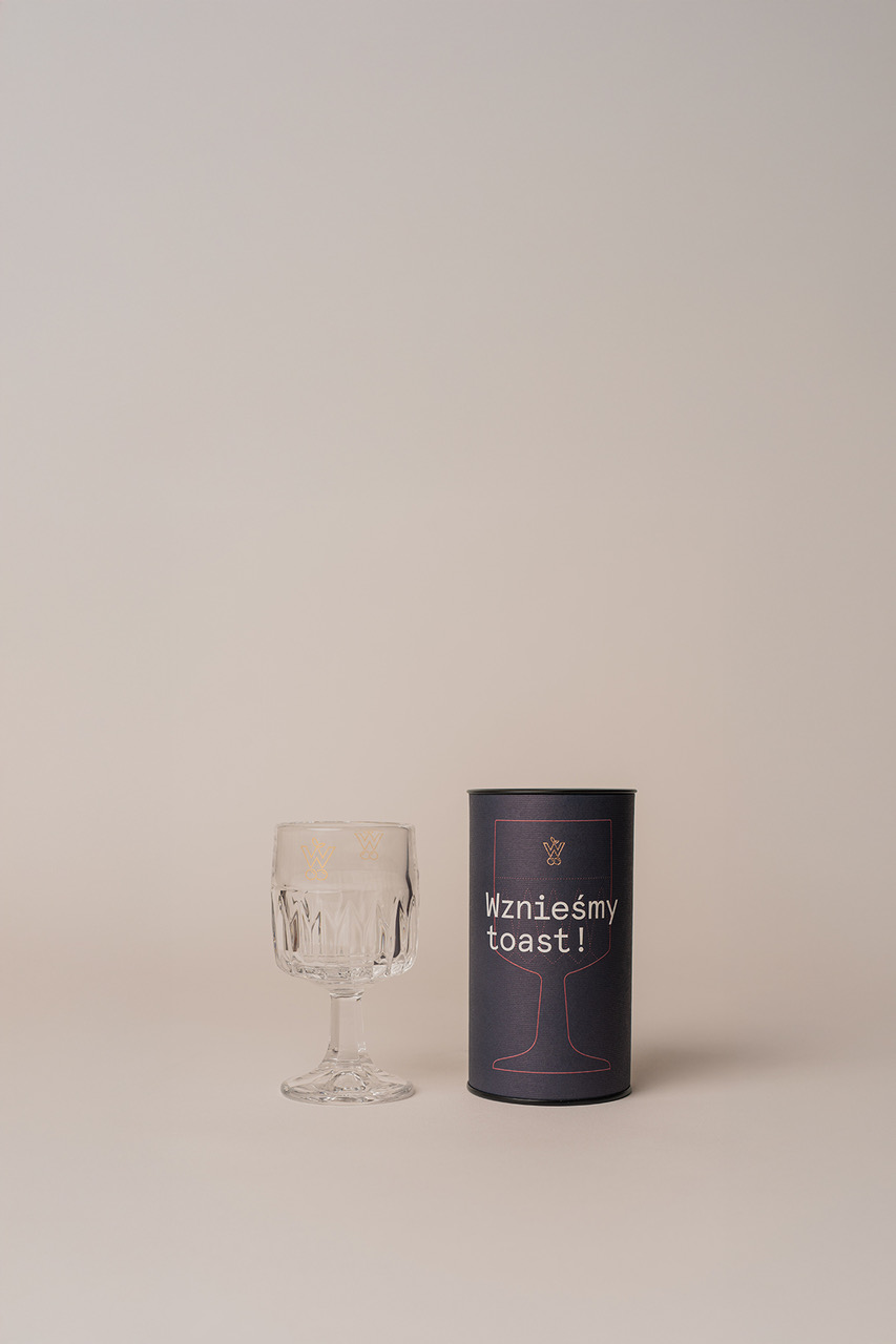 Et glas i et rør