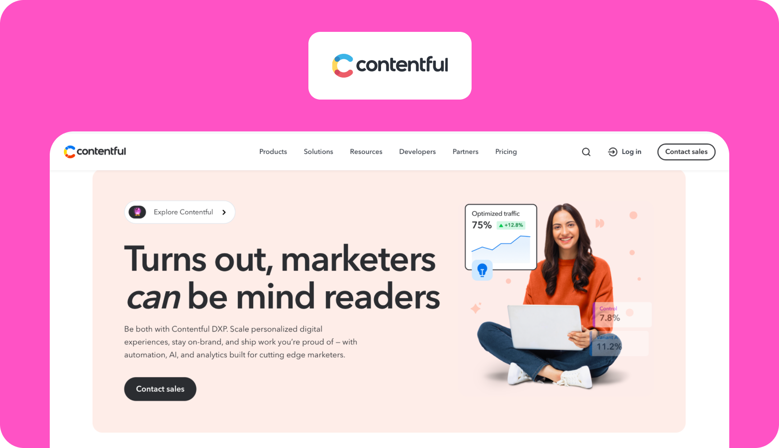 contentful logo