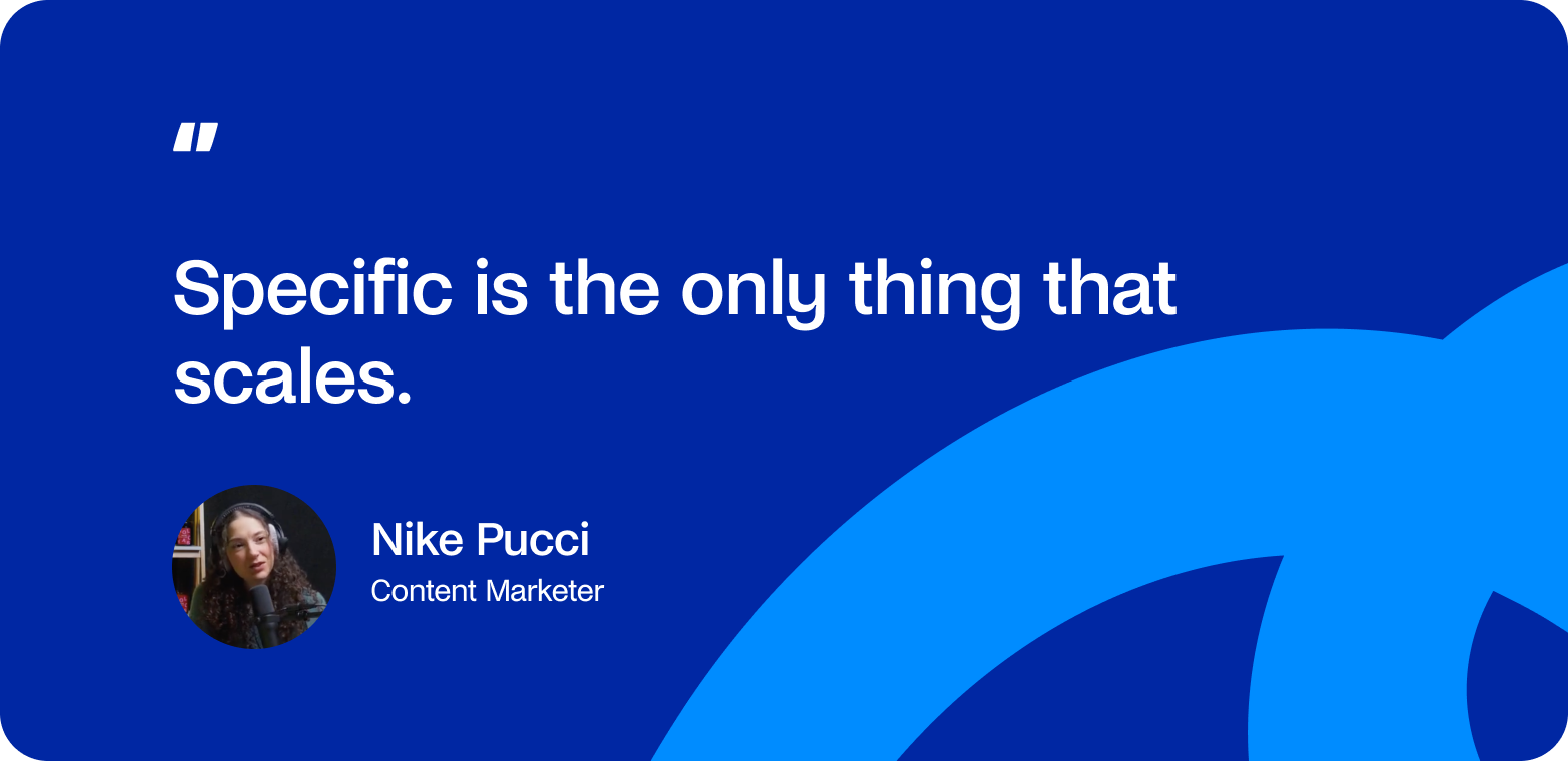 Nike pucci on how to create engaging content