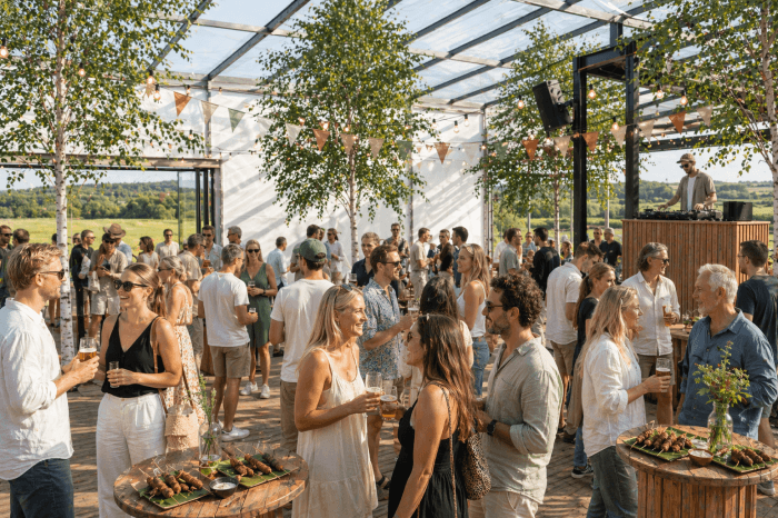 En gruppe mennesker som sitter i storsalen og smiler mot kamera