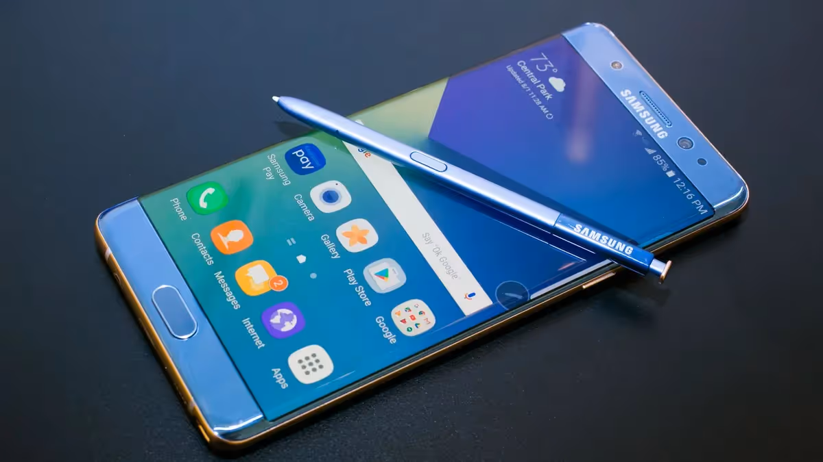 Samsung limits Galaxy Note 7 battery to 30% charge in 2015 mishap