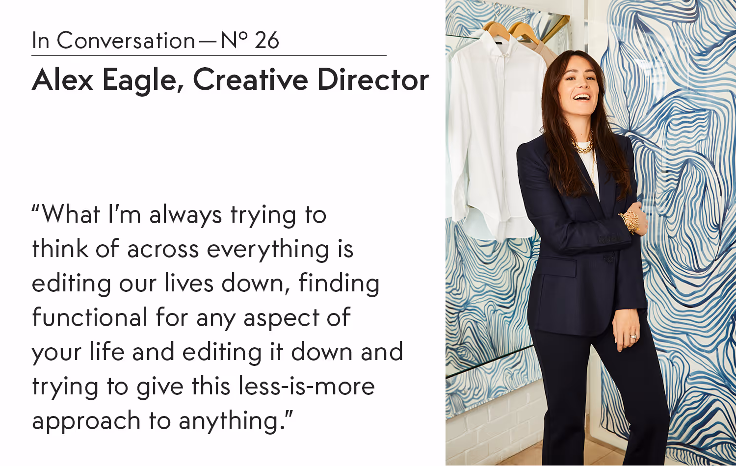 creative director Alex Eagle talks lateral living, modern luxury and life in Soho at her light-filled loft apartment