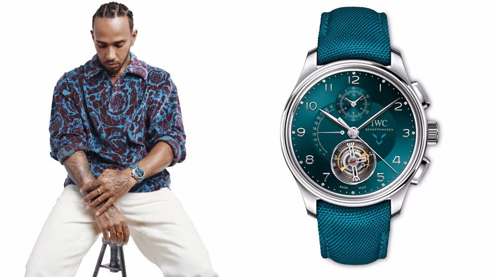 Lewis Hamilton Reveals His New Watch Collaboration with IWC