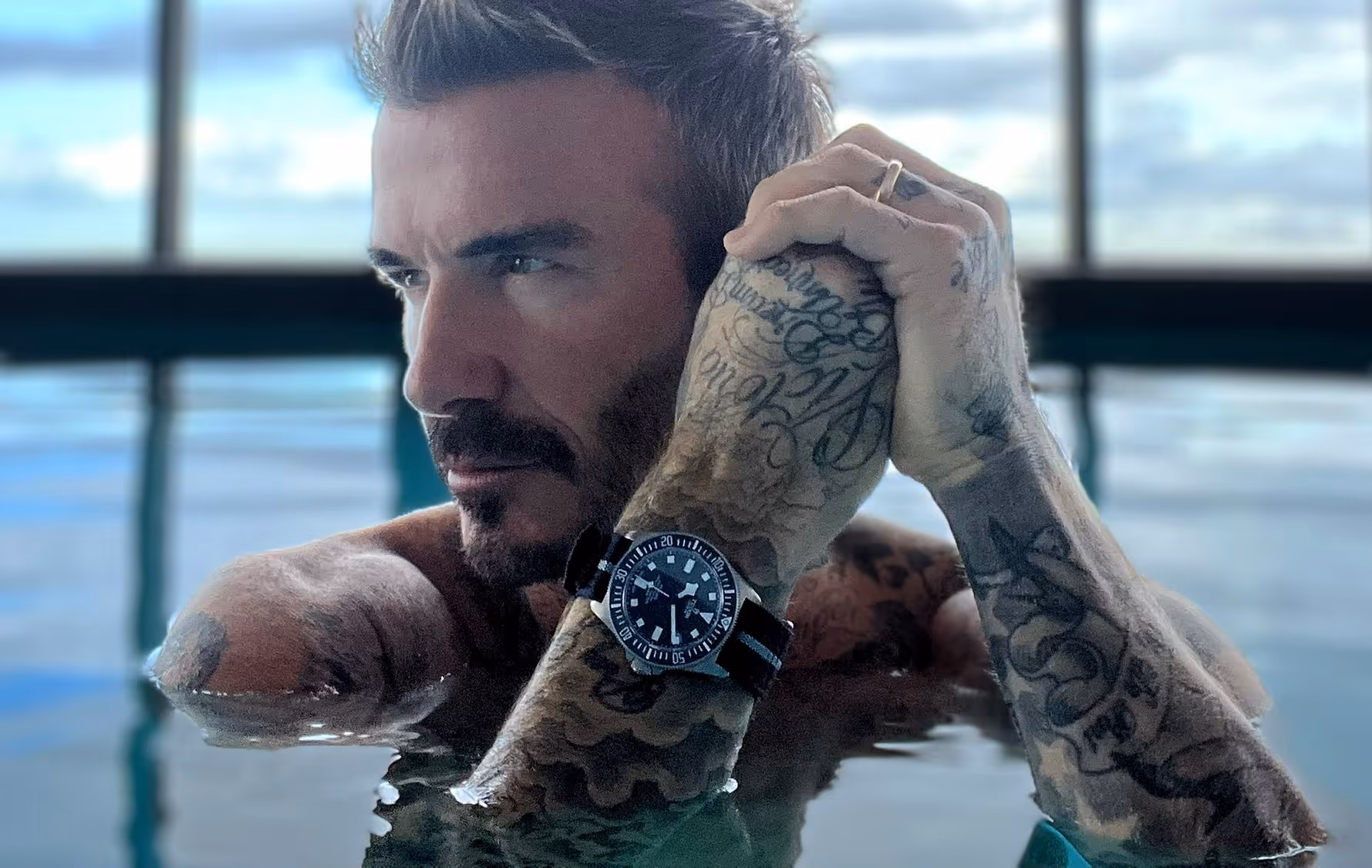 David Beckham Picks Tudor Pelagos