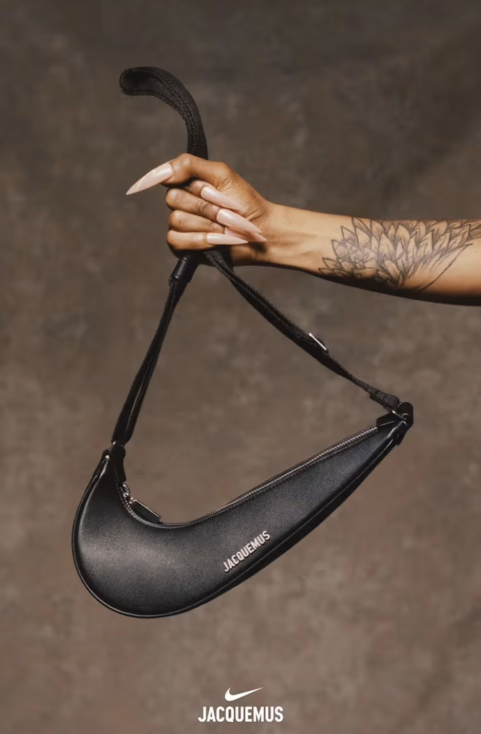 Jacquemus and Nike Reveal "The Swoosh Bag"