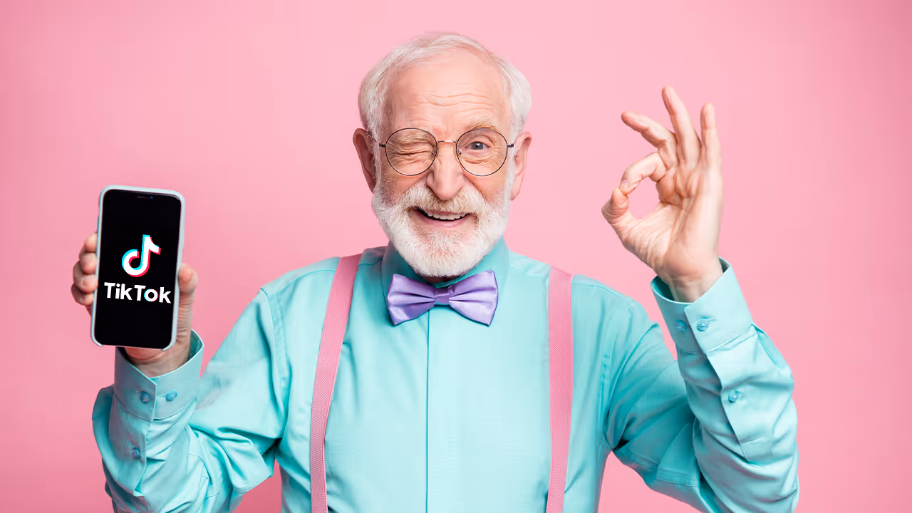 You go, gramps! Older people are using TikTok to dispel myths about aging