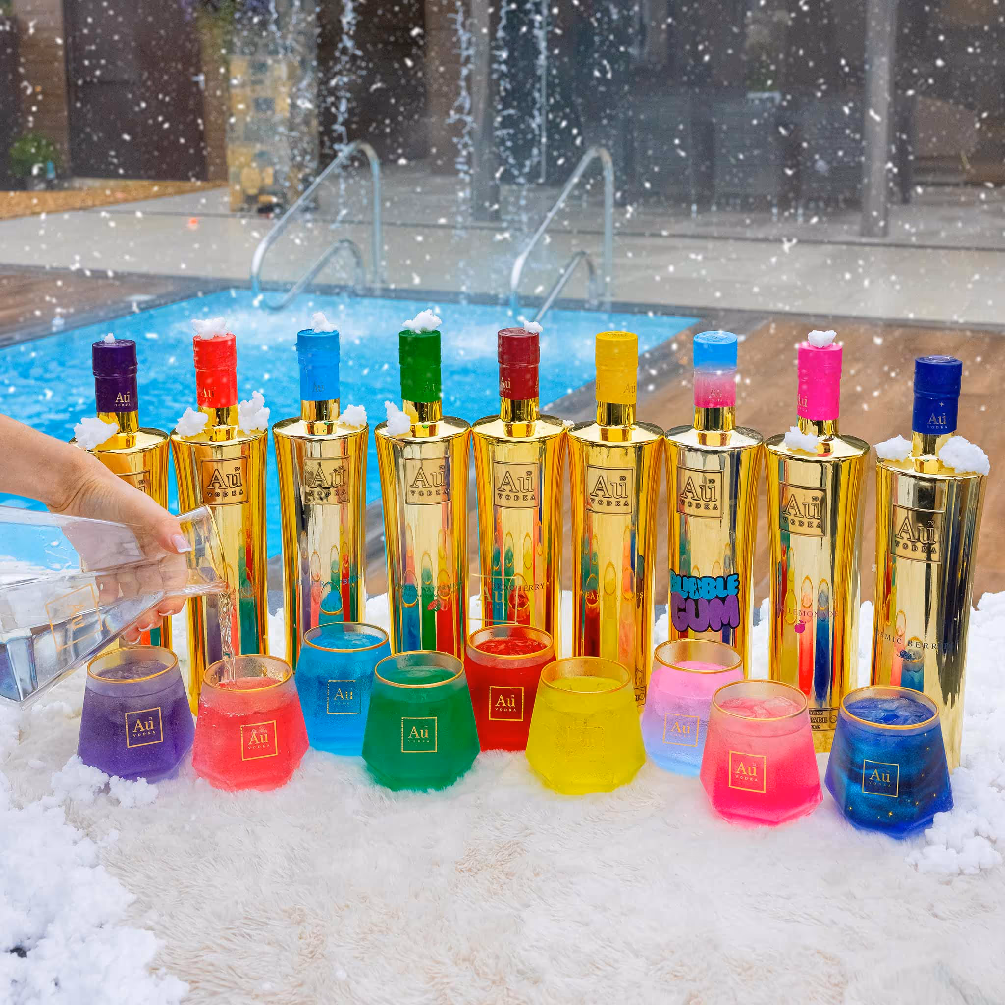 Au Vodka 5 Flavour Collection