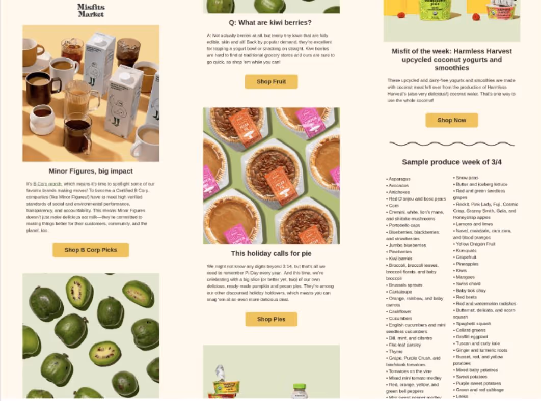 Misfits, Why You Should Shop B Corps + What’s in Our Boxes This Week