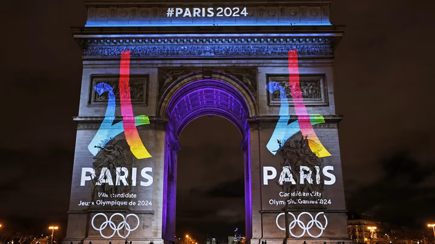 Paris 2024 Olympics Unveils Eiffel Tower Logo Design