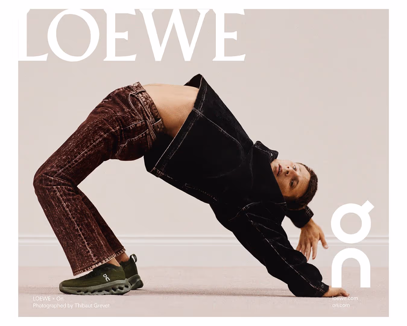 Stylish Loewe x On Cloudtilt sneakers featuring a sleek design and vibrant color palette, showcasing the fusion of luxury fashion and performance footwear.