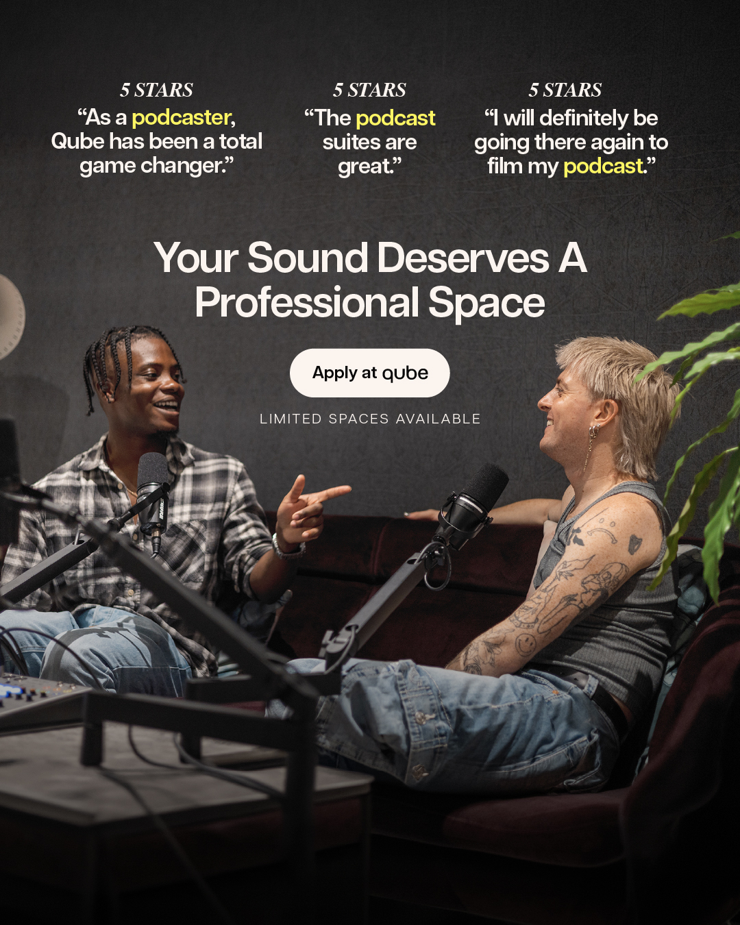 Qube: Your Sound Deserves a Professional Space