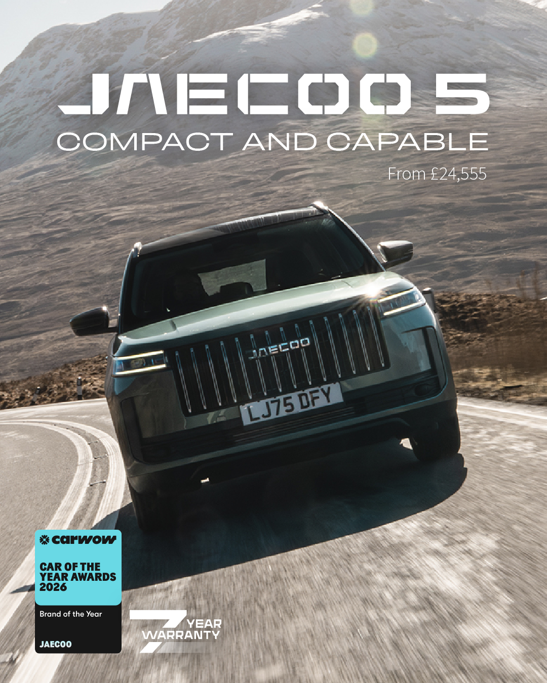 JAECOO: Compact and Capable