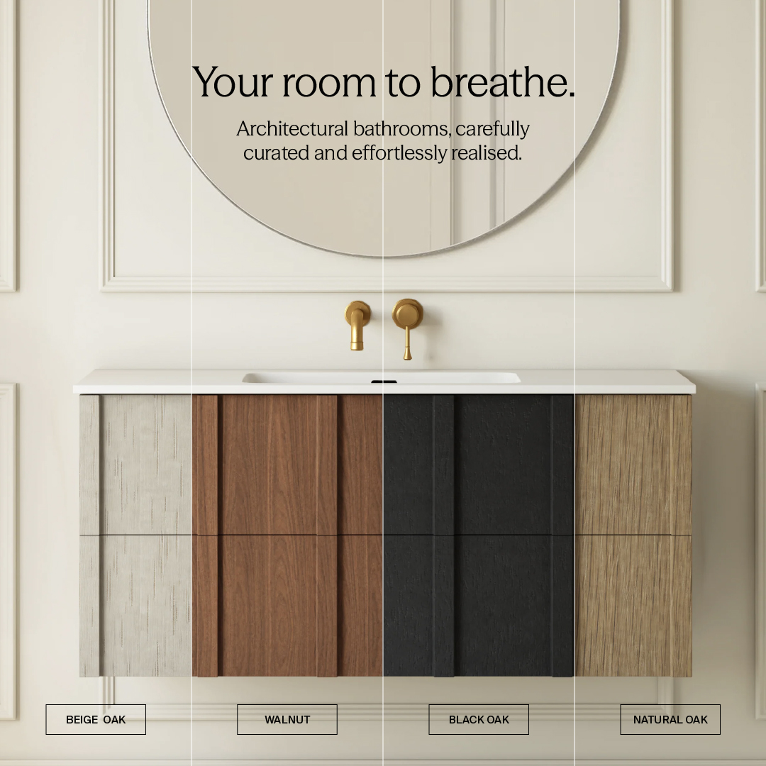 CAVARI: The Aurelian Vanity in Four Finishes