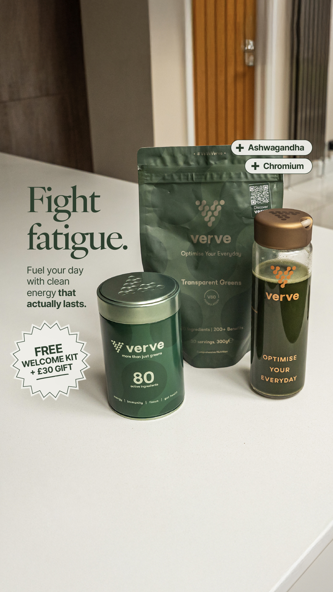 Verve: Fight Fatigue