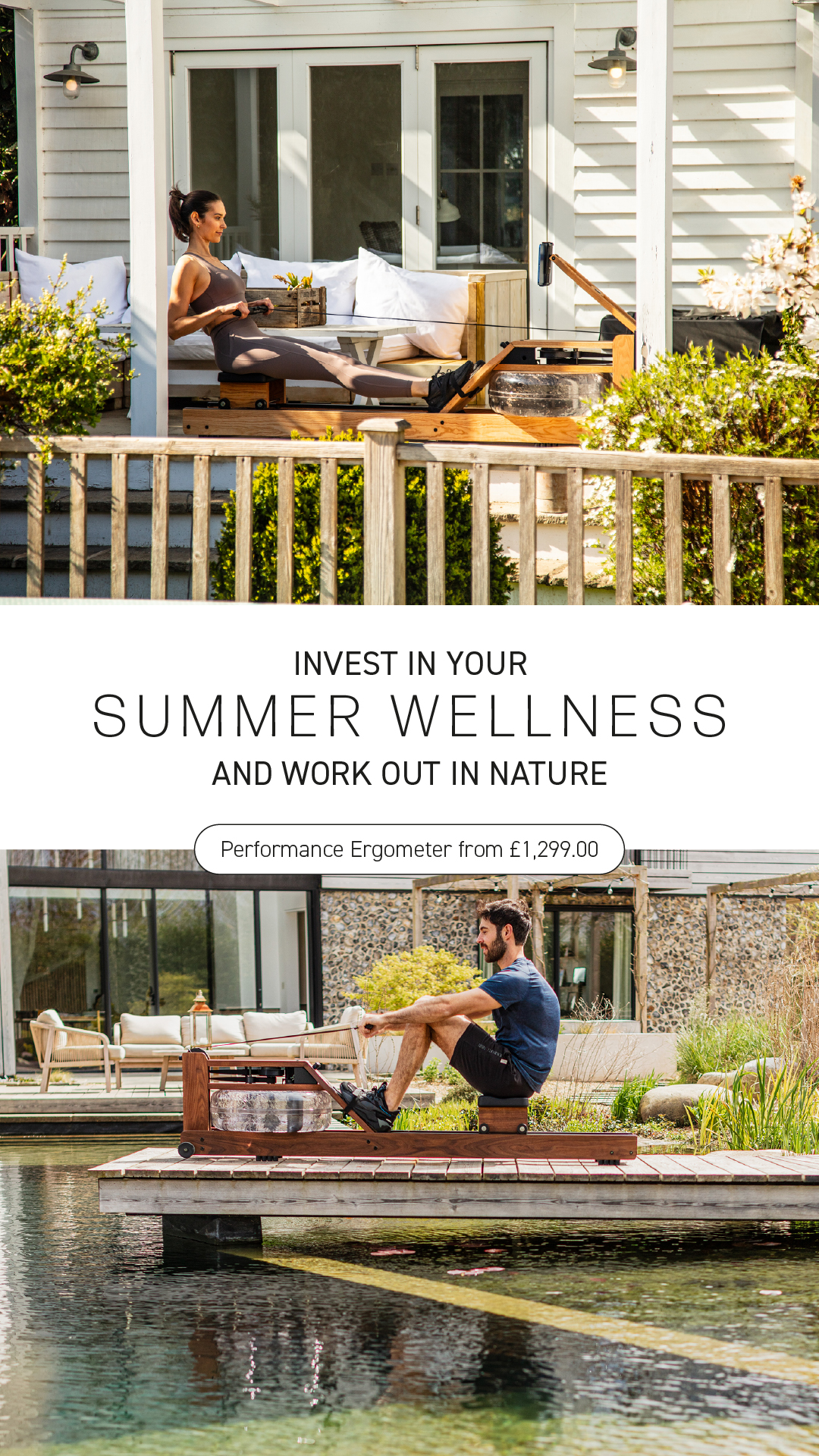 WaterRower: Summer Wellness