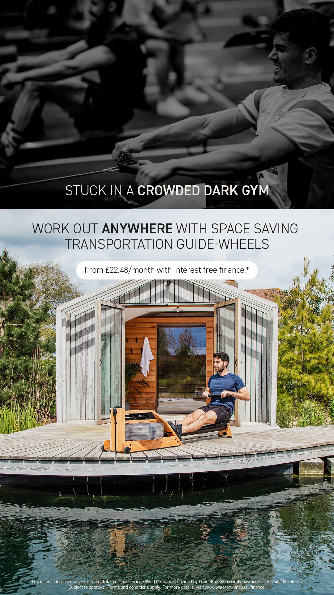 WaterRower: Work Out Anywhere