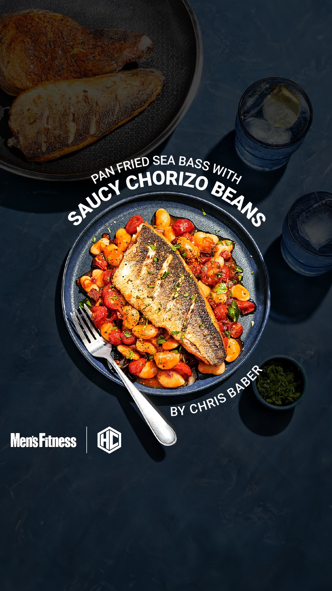 HexClad: Saucy Chorizo Beans