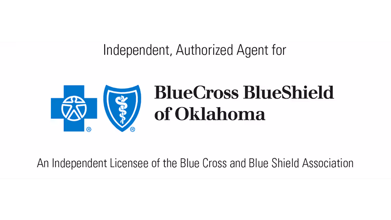 BlueCross BlueShield of Oklahoma independent agent logo