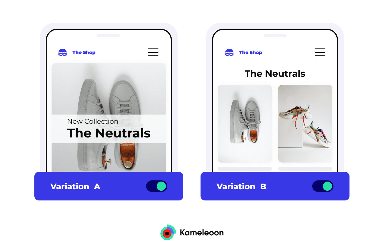 What is A/B testing? A complete guide with examples | Kameleoon