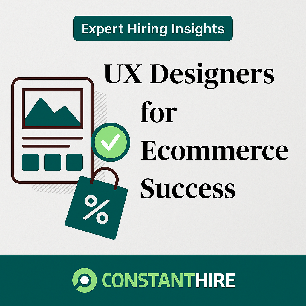 UX Designers for Ecommerce Success